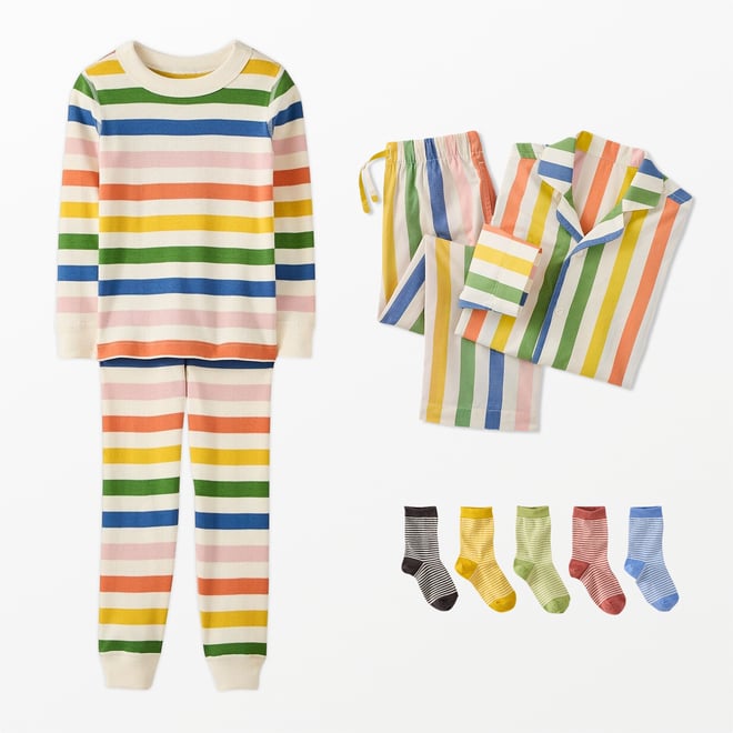 1st bundle featuring 2 items which compliment Kids Long Sleeve Poplin Pajama Set