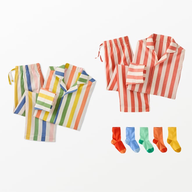 3rd bundle featuring 2 items which compliment Kids Long Sleeve Poplin Pajama Set