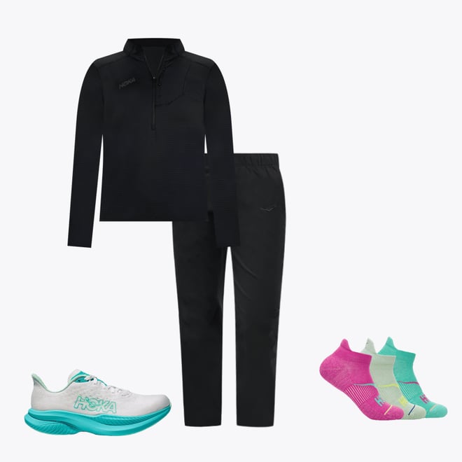 1/2 Zip Performance Top | HOKA®