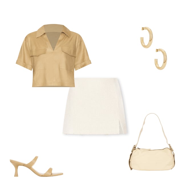 1st bundle featuring 4 items which compliment Deborah Top