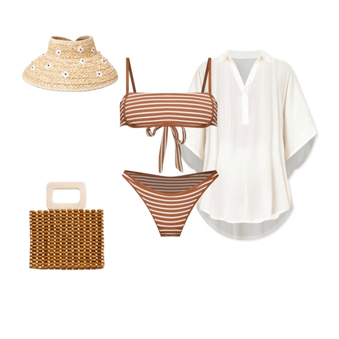 1st bundle featuring 4 items which compliment Hazel Bikini Top