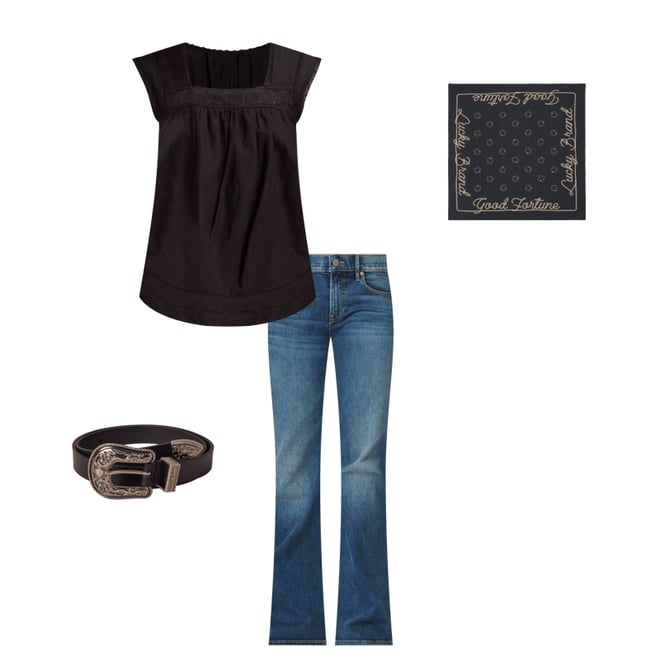 MID RISE SWEET FLARE | Lucky Brand