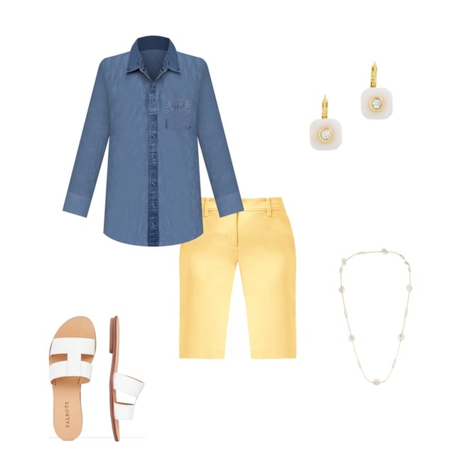Boyfriend Shirt - Denim | Talbots Boyfriend Shirt - Denim | Talbots