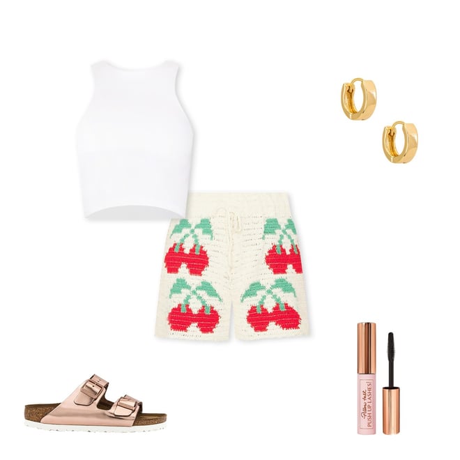 Free People Clean Lines Cami in White | REVOLVE