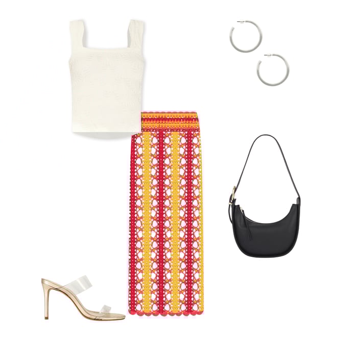 1st bundle featuring 4 items which compliment X Revolve Skirt