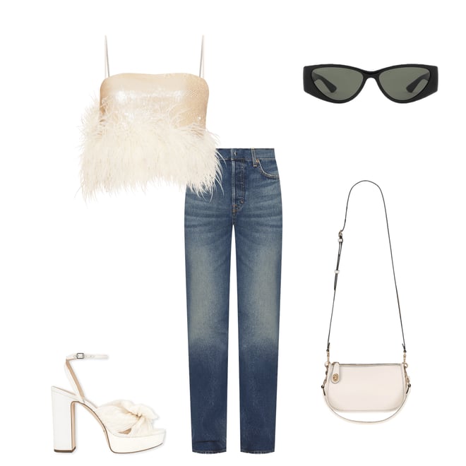 6th bundle featuring 4 items which compliment Natalia Pleated Knot Platform