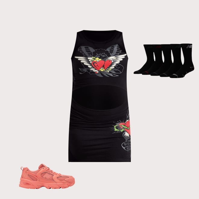 Ed Hardy Heart Wings Cut-Out Tank Dress – DTLR