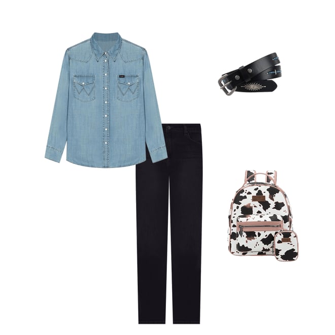 Women's Boyfriend Denim Shirt in Glacier Blue