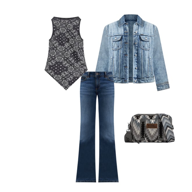 Women's Bootcut Jean in Kora