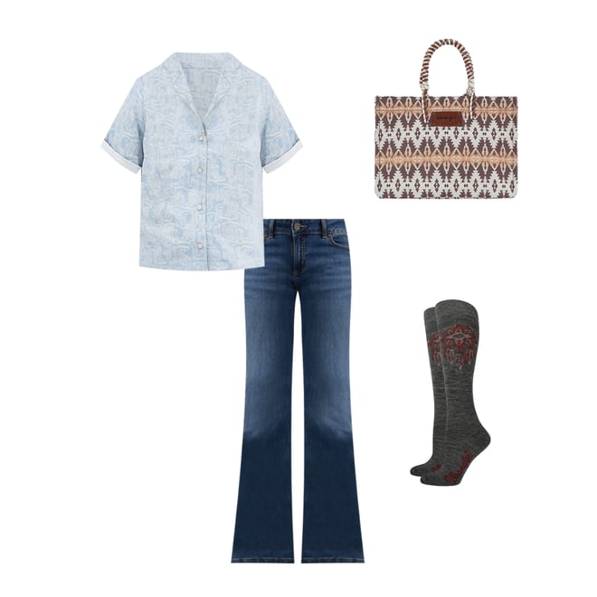 Women's Bootcut Jean in Kora