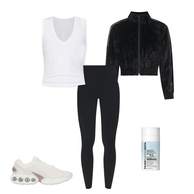 3rd bundle featuring 4 items which compliment Cropped Track Jacket With Logo Webbing