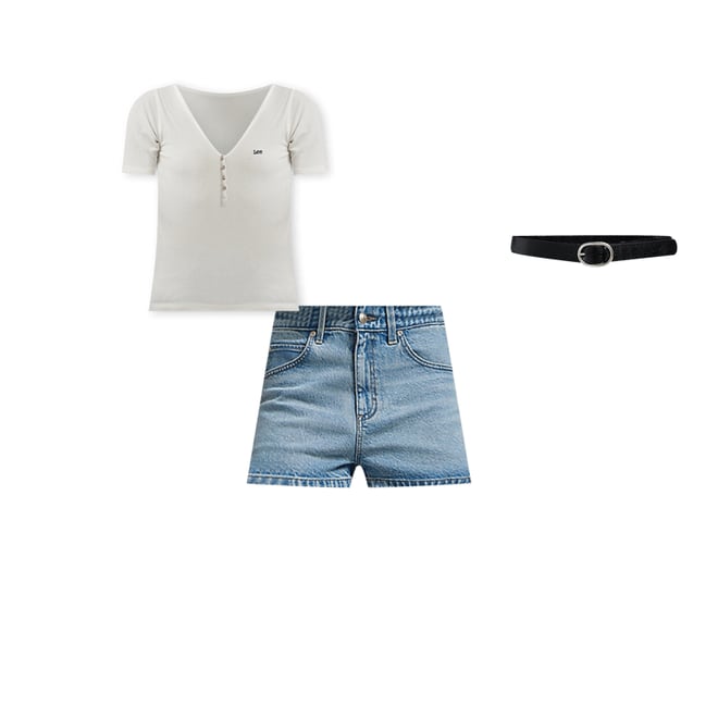 Short Sleeve Henley | Women | Lee®