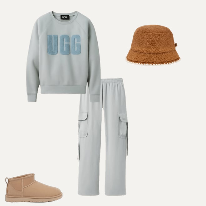 UGG® UGGfluff Scalloped Hat for Women | UGG®