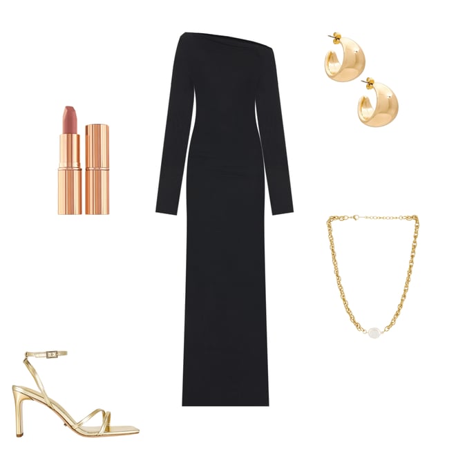 1st bundle featuring 4 items which compliment Reyna Maxi Dress