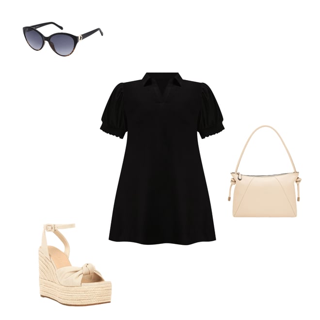 CeCe Plus Size Short Sleeve V Neck Dress | Dillard's