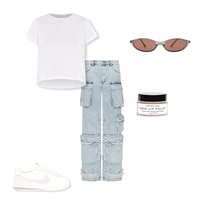 2nd bundle featuring 4 items which compliment x Hanes 1950s Boxy Tee