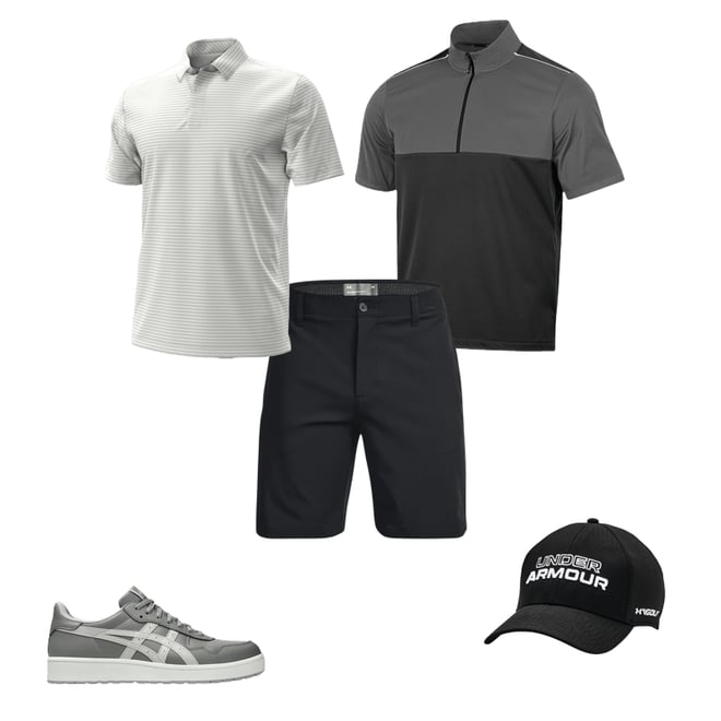 Under Armour Drive Storm Wind Half Sleeve Golf Pullover