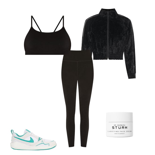3rd bundle featuring 4 items which compliment Cropped Track Jacket With Logo Webbing