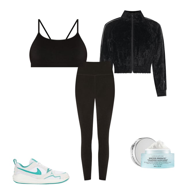 2nd bundle featuring 4 items which compliment Cropped Track Jacket With Logo Webbing