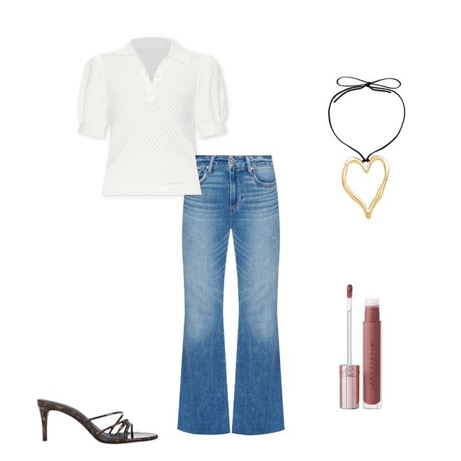 3rd bundle featuring 4 items which compliment Ramona Pointelle Polo
