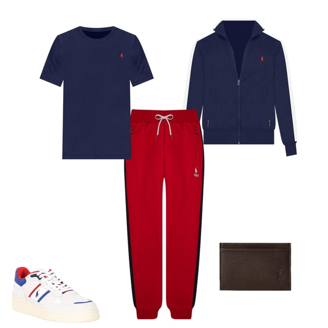 Polo Ralph Lauren Big & Tall Full-Zip Track Jacket | Dillard's
