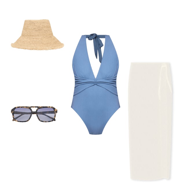 1st bundle featuring 3 items which compliment Coast To Coast One Piece Swimsuit