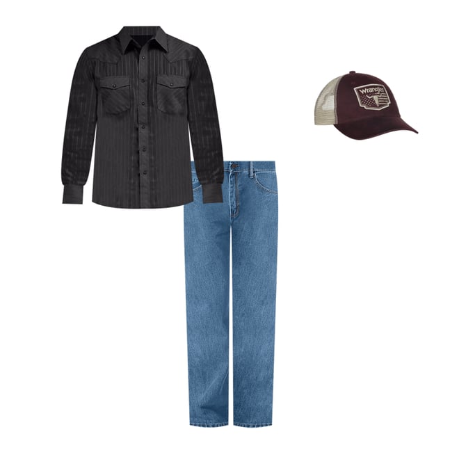 Wrangler® Five Star Premium Denim Relaxed Fit Jean in Stone Bleach