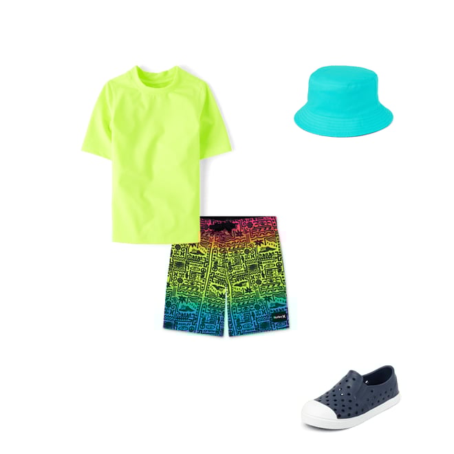 2nd bundle featuring 3 items which compliment Kids Perforated Water Sneakers