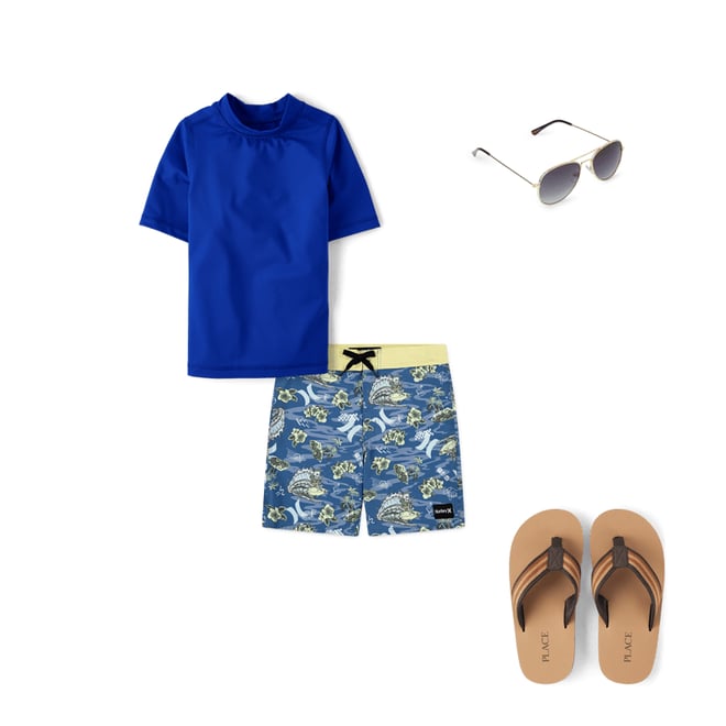 1st bundle featuring 3 items which compliment Boys Hurley Print Boardshorts