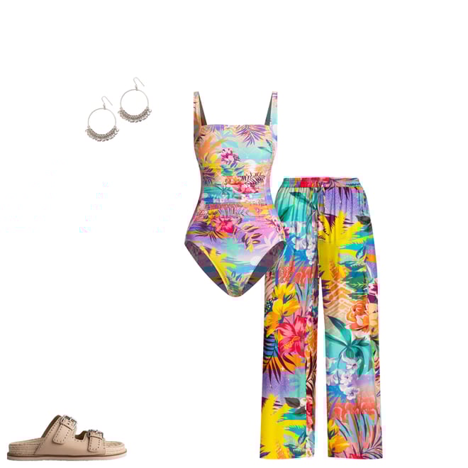 Buy MARILYN RUCHED ONE PIECE | Johnny Was Buy MARILYN RUCHED ONE PIECE | Johnny Was