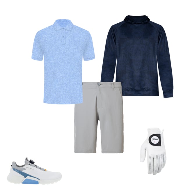 ECCO BIOM H4 BOA Golf Shoes White/Retro Blue - Carl's Golfland ECCO BIOM H4 BOA Golf Shoes White/Retro Blue - Carl's Golfland