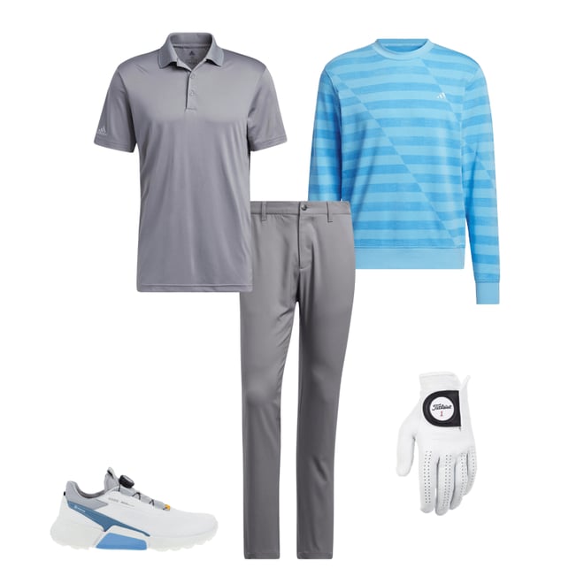 ECCO BIOM H4 BOA Golf Shoes White/Retro Blue - Carl's Golfland ECCO BIOM H4 BOA Golf Shoes White/Retro Blue - Carl's Golfland