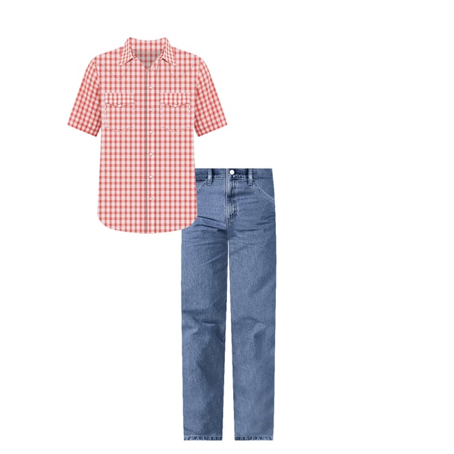 Wrangler Rugged Wear® Carpenter Jean in Vintage Indigo