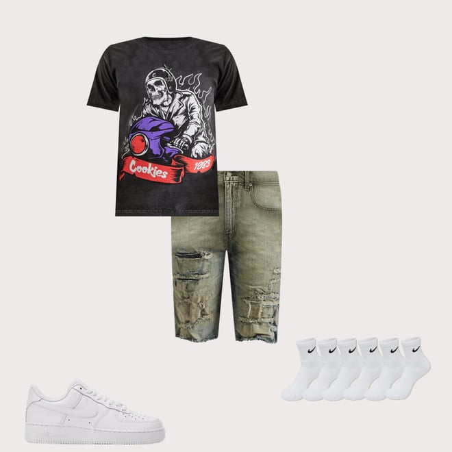 Jordan Craig Basic Denim Shorts