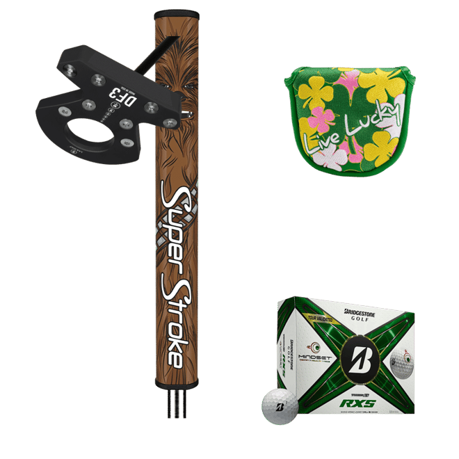 韓国発！off green Putter KING スウェット XL ブラック SuperStroke Zenergy Tour 2.0 Star Wars™ Chewbacca Putter Grip