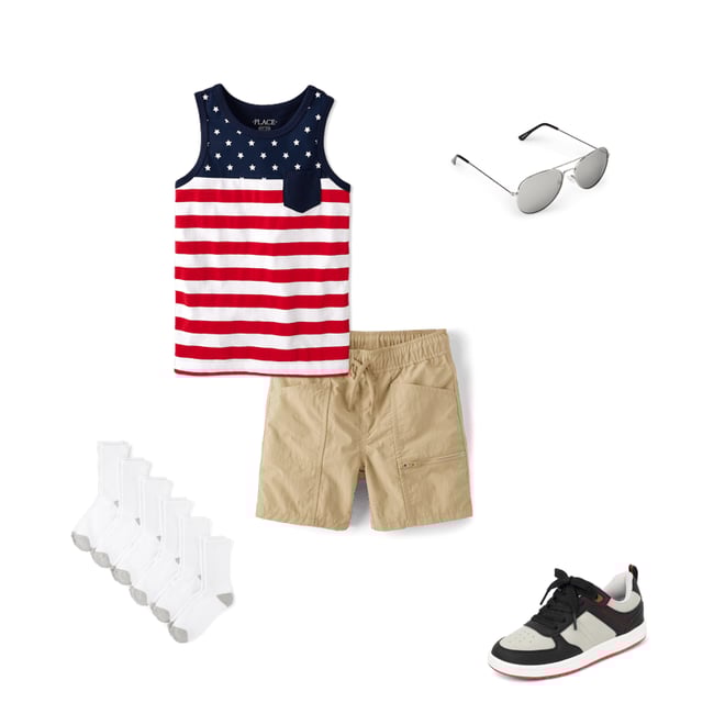 3rd bundle featuring 4 items which compliment Boys Quick Dry Cargo Shorts