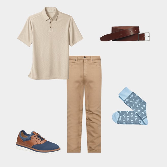 4th bundle featuring 4 items which compliment Shark Pindot Socks