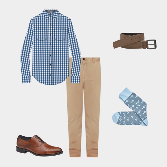 5th bundle featuring 4 items which compliment Shark Pindot Socks