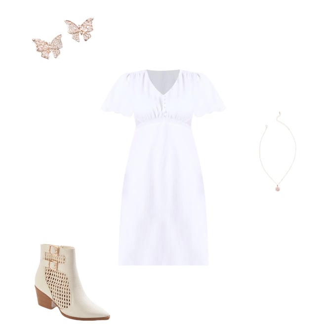  Cato Fashions | Cato Plus Size Flowy Puff Sleeve Dress