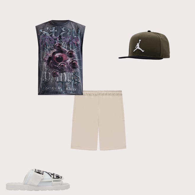First Row Stay Curious Sleeveless Tee