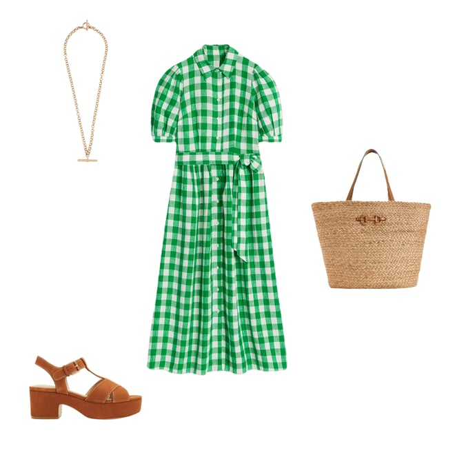 1st bundle featuring 3 items which compliment Alexa Linen Maxi Shirt Dress
