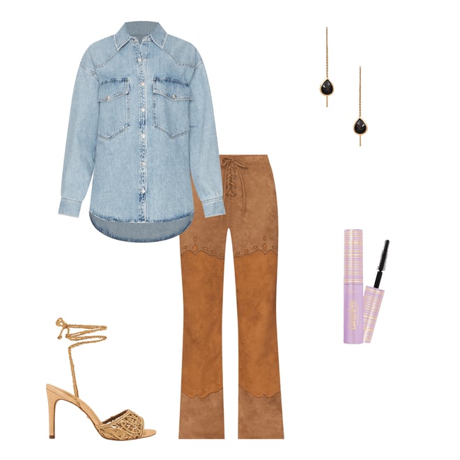 3rd bundle featuring 4 items which compliment x REVOLVE Coyote Ugly Pant