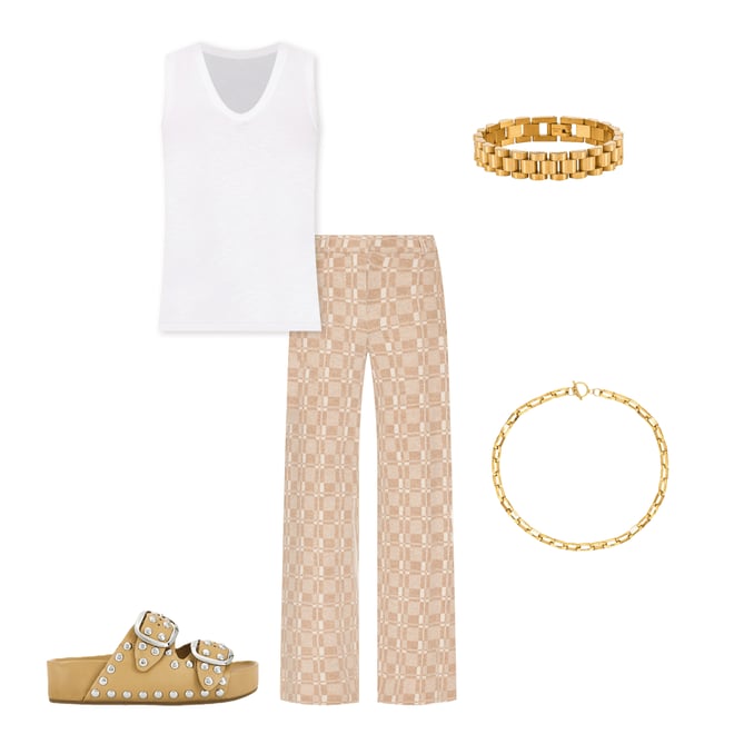 5th bundle featuring 4 items which compliment Jack Sandal