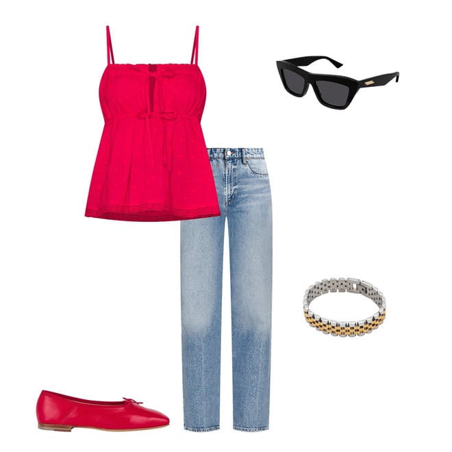 1st bundle featuring 4 items which compliment Quinn Top