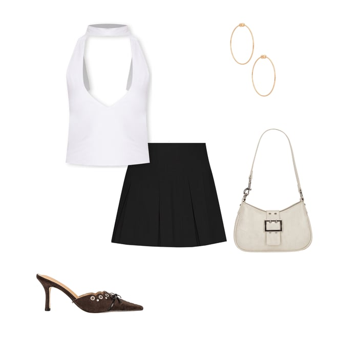 3rd bundle featuring 4 items which compliment Jessalyn Halter Top