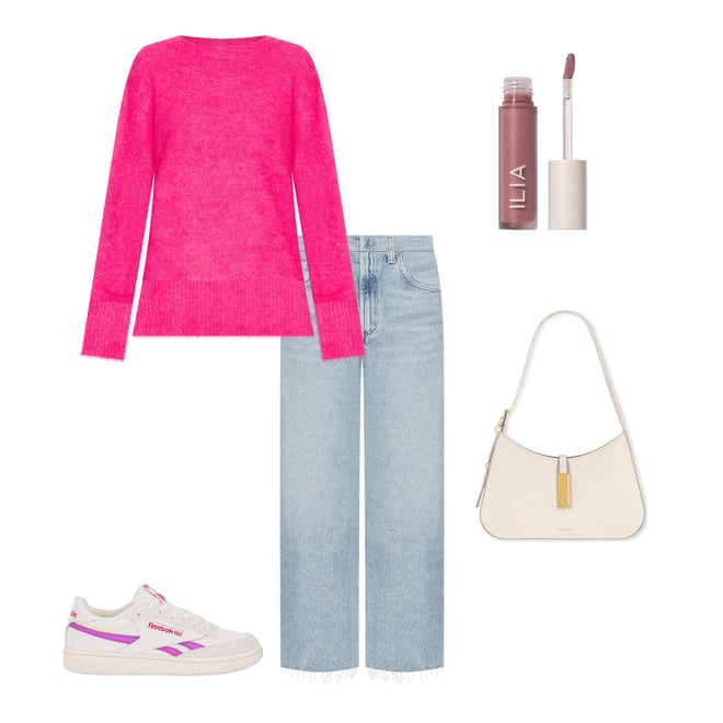 2nd bundle featuring 4 items which compliment Low Curve Fray Jeans