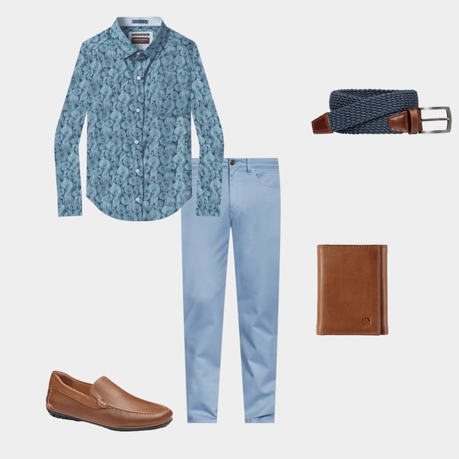 9th bundle featuring 4 items which compliment Five-Pocket Pants