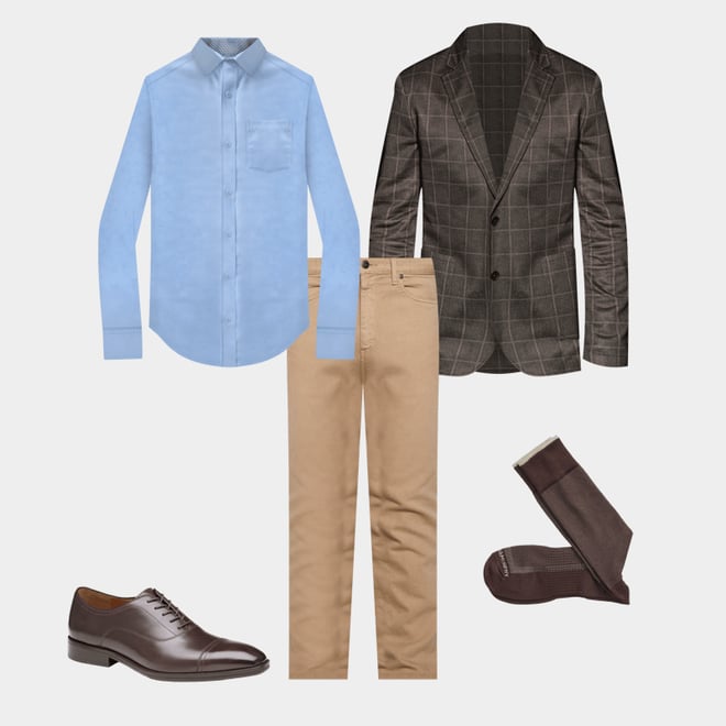 3rd bundle featuring 4 items which compliment Sullivan Cap Toe