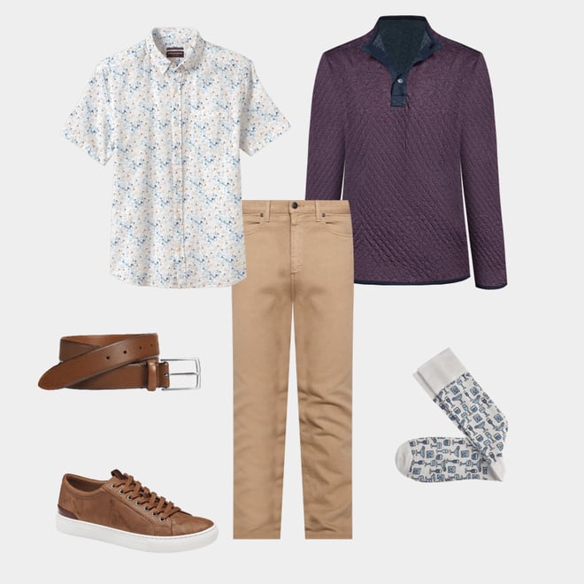 6th bundle featuring 5 items which compliment Diagonal Embossed Belt