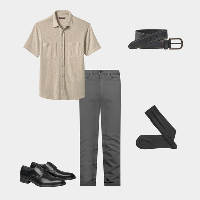 2nd bundle featuring 4 items which compliment Flynch Plain Toe